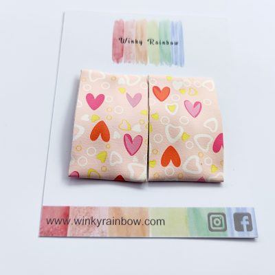 Heart snap clip