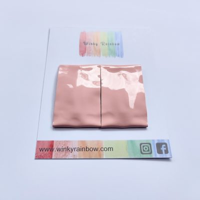 Pink snap clip