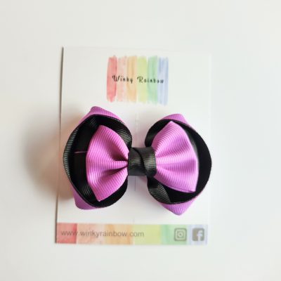 crown bow(purple)