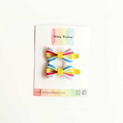 Rainbow micro bows